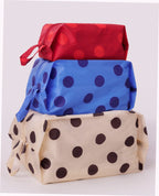 3D Zip Pouch Set - Polka Dot Mix