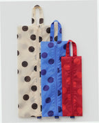 3D Zip Pouch Set - Polka Dot Mix