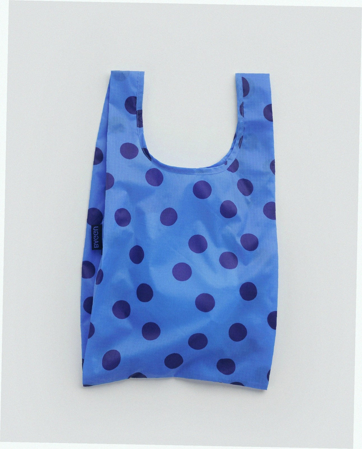 Baby Baggu Reusable Nylon Pouch Bag - Blue Polka Dot
