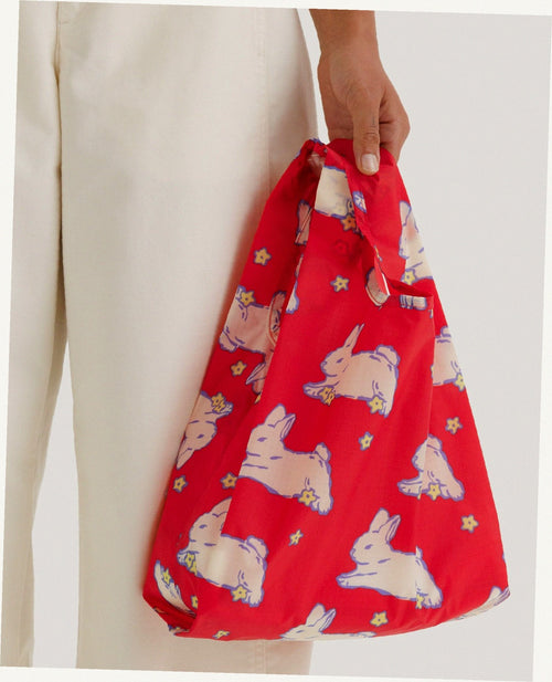 Baby Baggu Reusable Nylon Pouch Bag - Bunnies