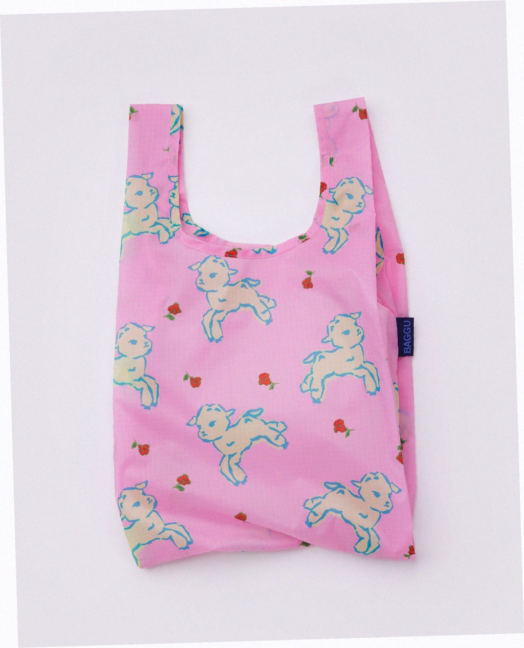 Baby Baggu Reusable Nylon Pouch Bag - Lambs