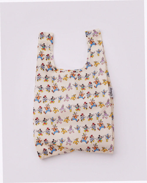 Baby Baggu Reusable Nylon Pouch Bag - Mickey & Friends