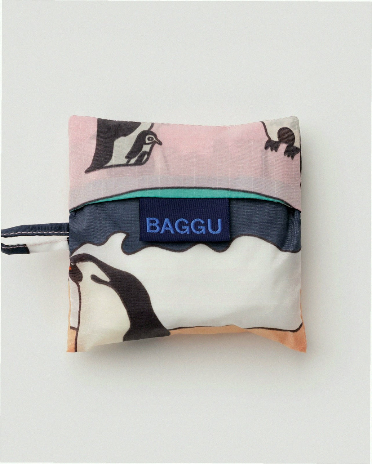 Baby Baggu Reusable Nylon Pouch Bag - Penguin