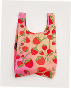 Baby Baggu Reusable Nylon Pouch Bag - Strawberry Blossom