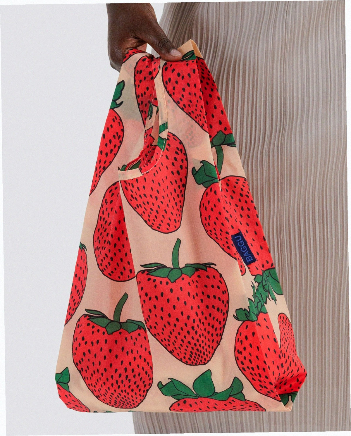 Baby Baggu Reusable Nylon Pouch Bag - Strawberry