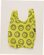 Baby Baggu Reusable Nylon Pouch Bag - Yellow Happy