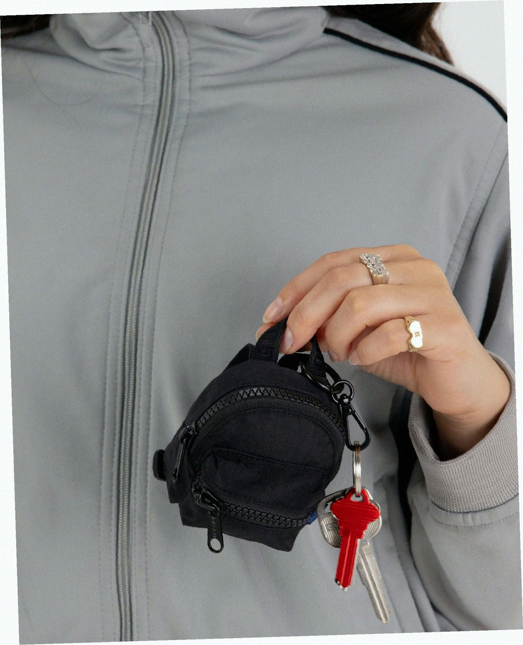 Backpack Charm - Black