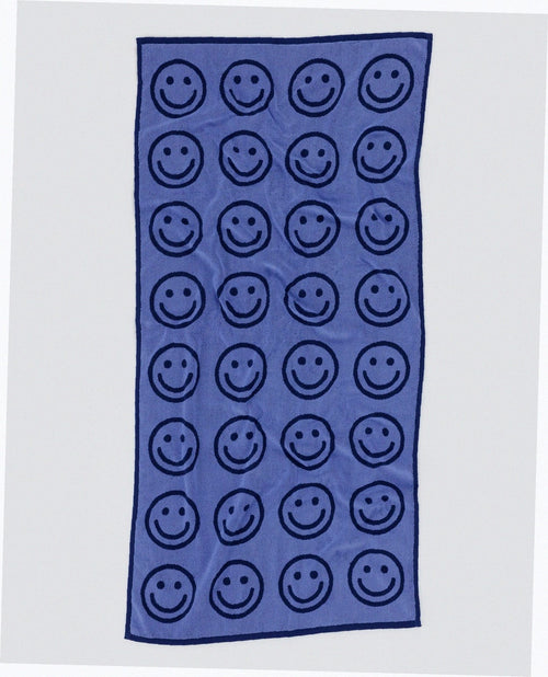 Bath Towel - Happy Blue