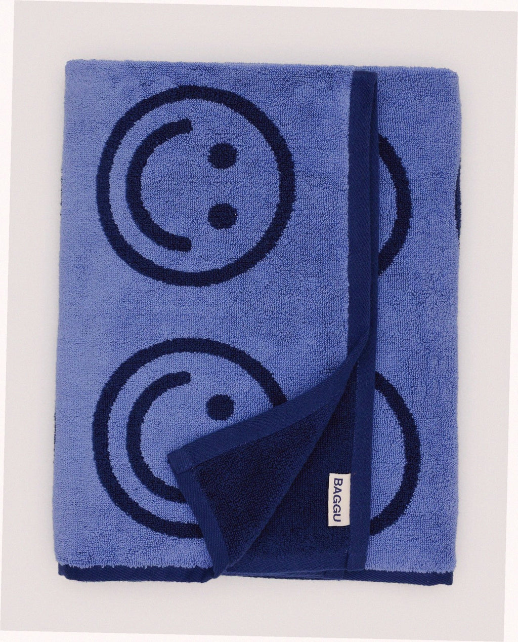 Bath Towel - Happy Blue