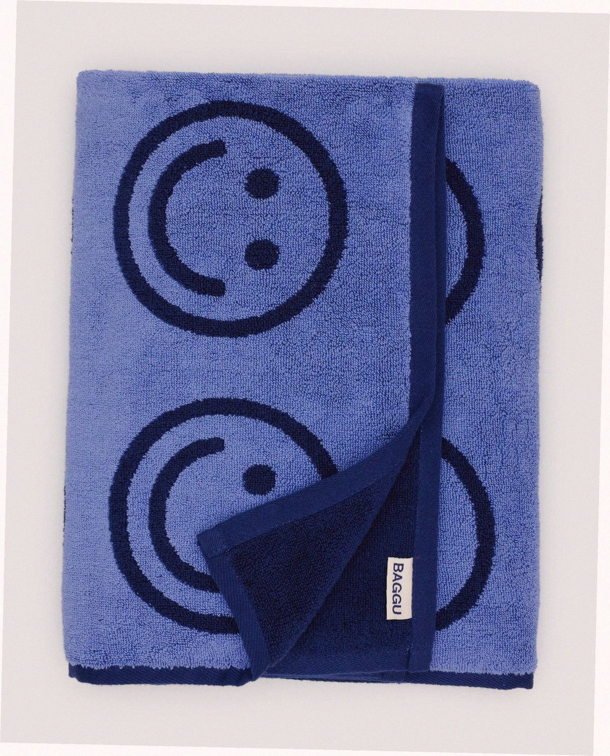 Bath Towel - Happy Blue