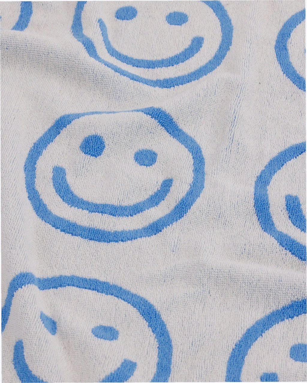 Bath Towel - Sky Blue Happy