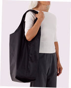 Big Baggu Reusable Nylon Shopping Bag - Black