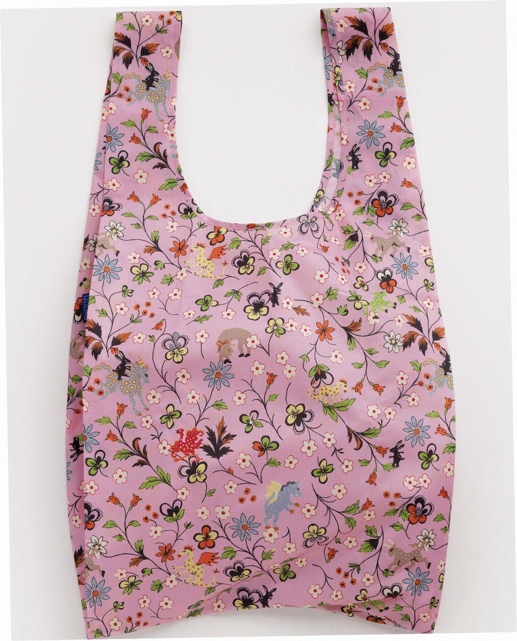 Big Baggu Reusable Nylon Shopping Bag - Castle Creatures