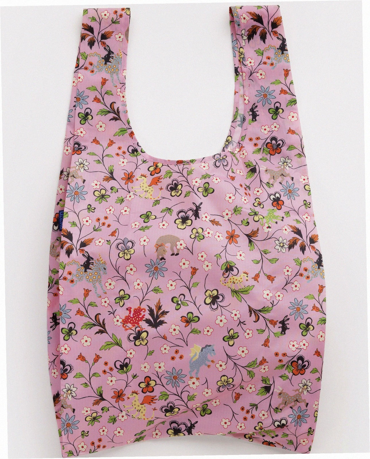 Big Baggu Reusable Nylon Shopping Bag - Castle Creatures