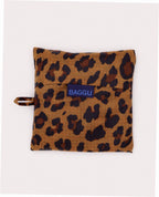 Big Baggu Reusable Nylon Shopping Bag - Leopard