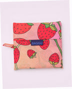 Big Baggu Reusable Nylon Shopping Bag - Strawberry Blossom