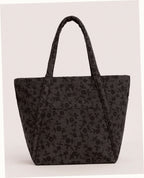 Cloud Bag - Charcoal Ditsy Floral