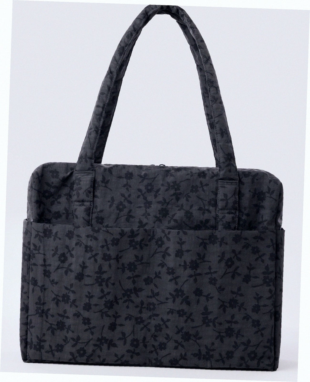 Cloud Carry-On Luggage - Charcoal Ditsy Floral