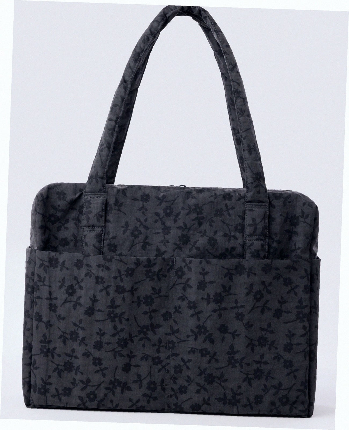 Cloud Carry-On Luggage - Charcoal Ditsy Floral