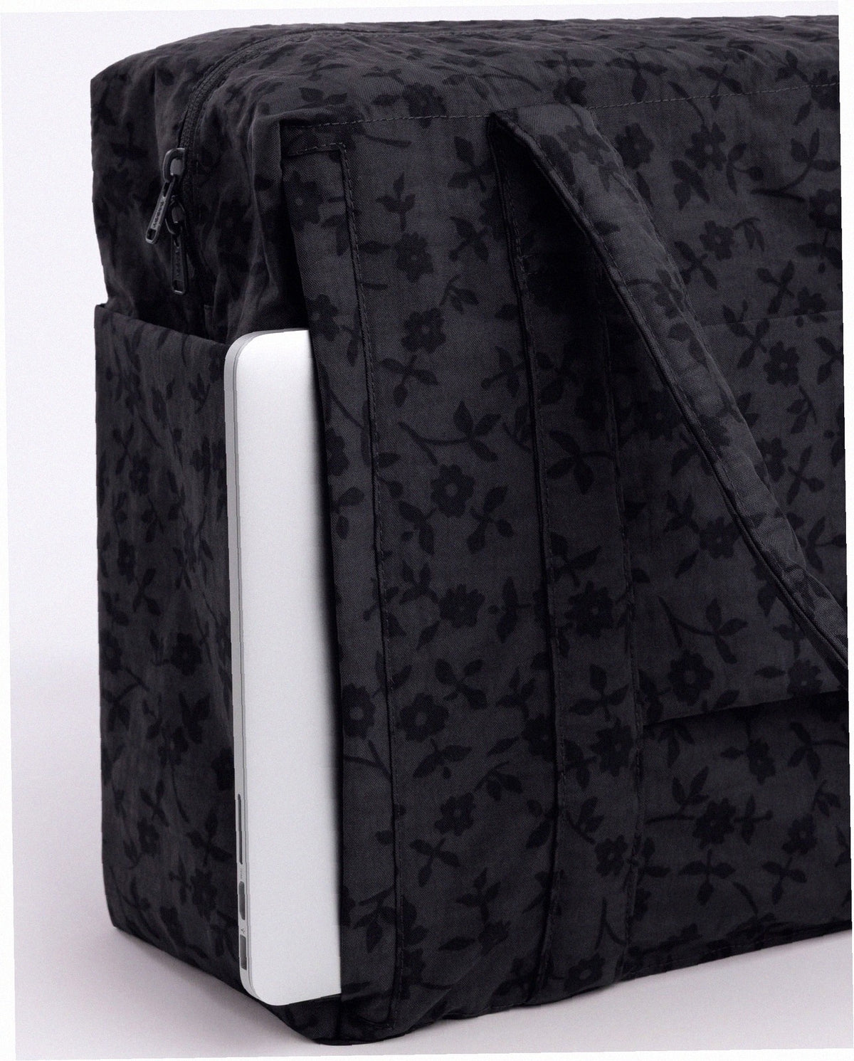 Cloud Carry-On Luggage - Charcoal Ditsy Floral