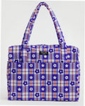 Cloud Carry-On Luggage - Market Plaid Blue