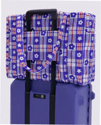 Cloud Carry-On Luggage - Market Plaid Blue