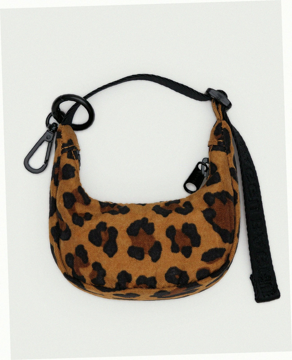 Crescent Bag Charm - Leopard