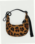 Crescent Bag Charm - Leopard