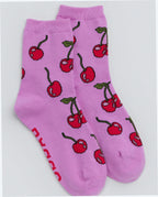 Crew Sock - Cherries