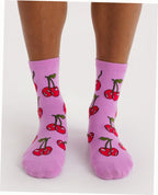 Crew Sock - Cherries