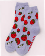 Crew Sock - Strawberry Blossom
