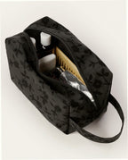 Travel Dopp Kit - Charcoal Ditsy Floral