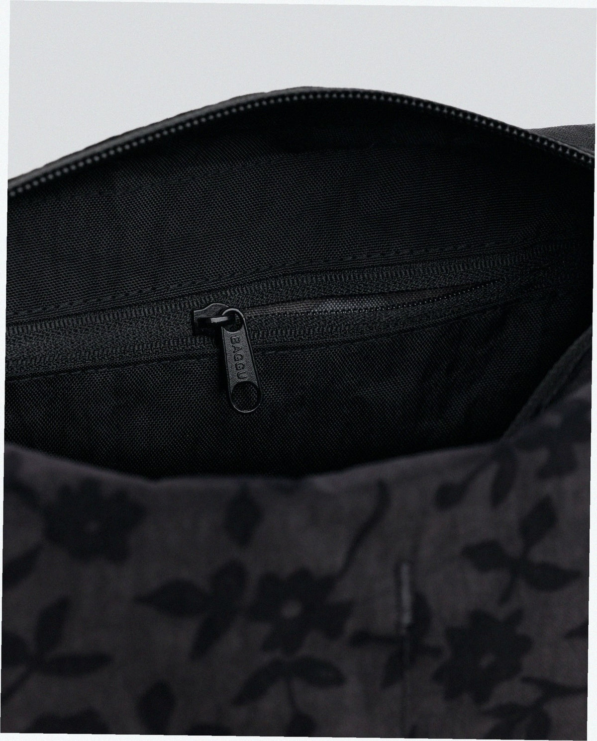 Travel Dopp Kit - Charcoal Ditsy Floral