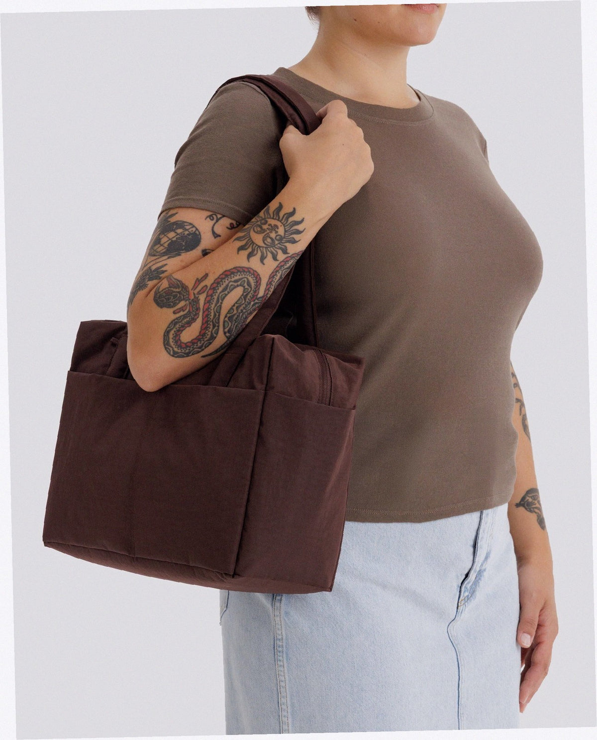 Everyday Cloud Bag - Coffee