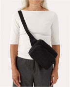 Nylon Fanny Pack Belt Bag - Black