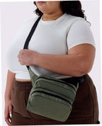 Nylon Fanny Pack Belt Bag - Caper