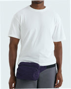Nylon Fanny Pack Belt Bag - Fig