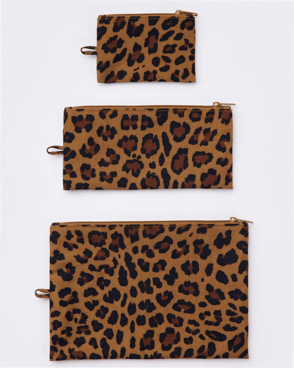 Flat Pouch Set - Leopard