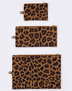 Flat Pouch Set - Leopard
