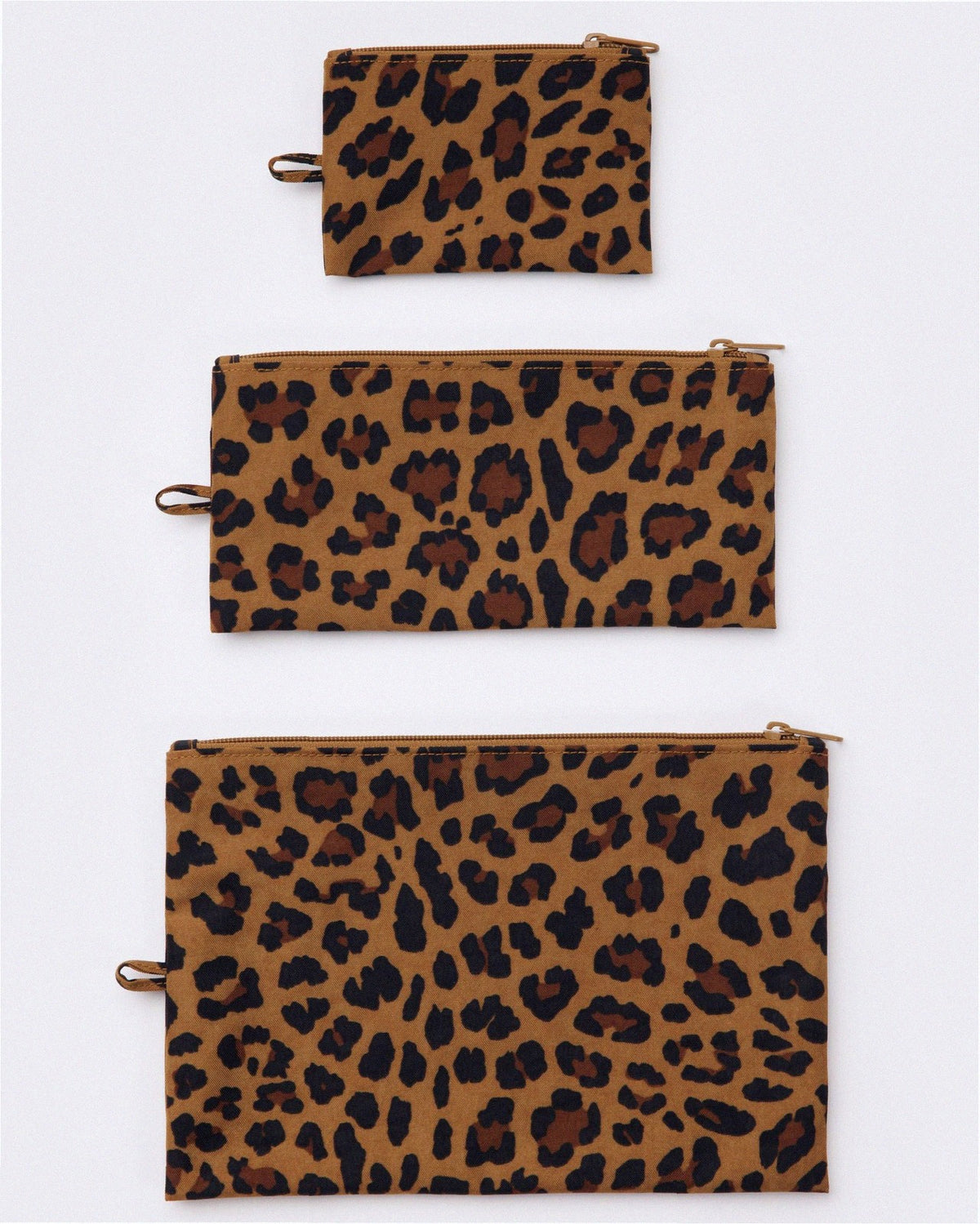 Flat Pouch Set - Leopard