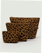 Go Pouch Set Travel Pouches - Leopard
