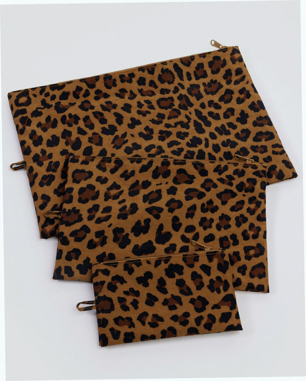 Go Pouch Set Travel Pouches - Leopard