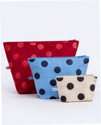 Go Pouch Set Travel Pouches - Polka Dot Mix