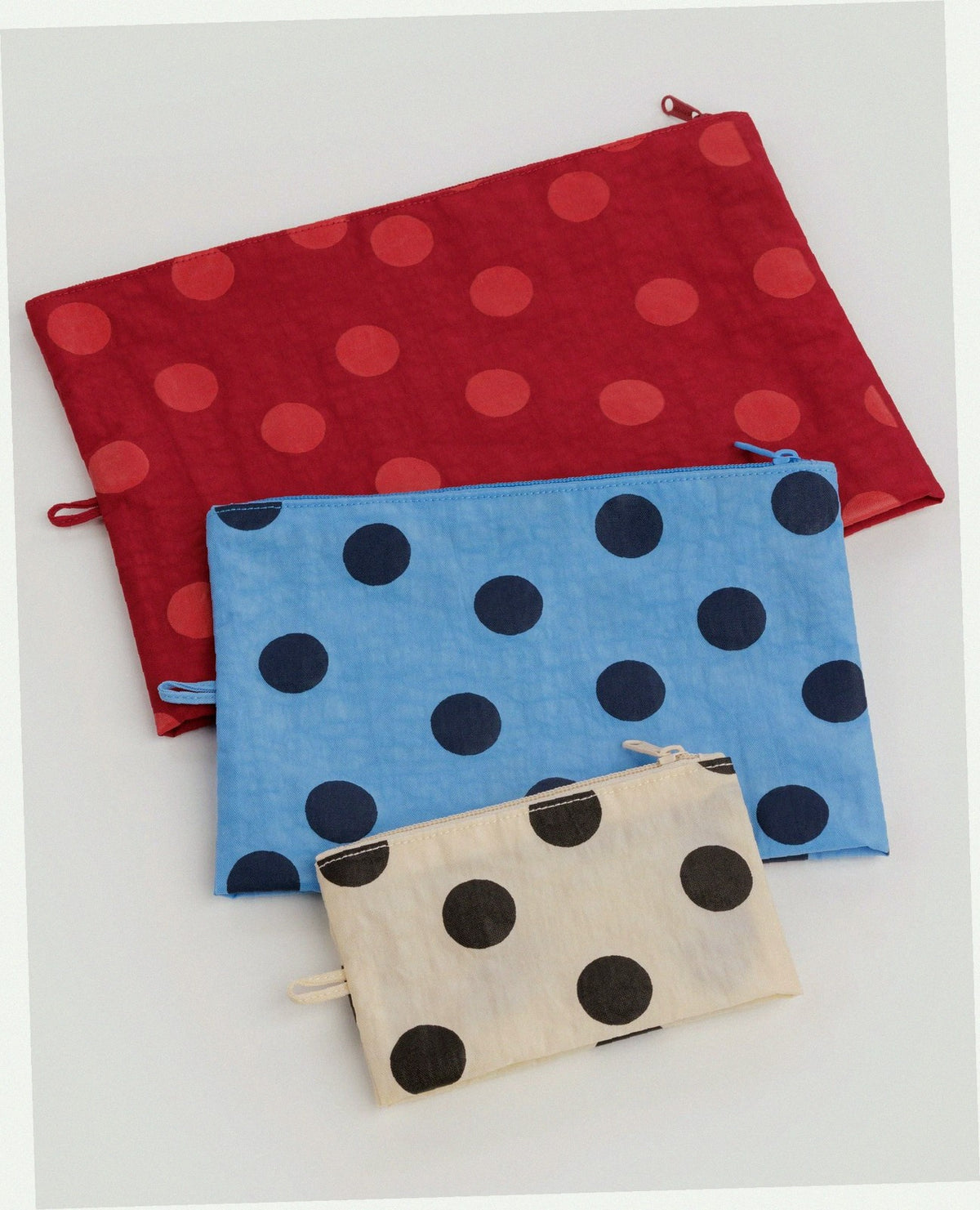 Go Pouch Set Travel Pouches - Polka Dot Mix