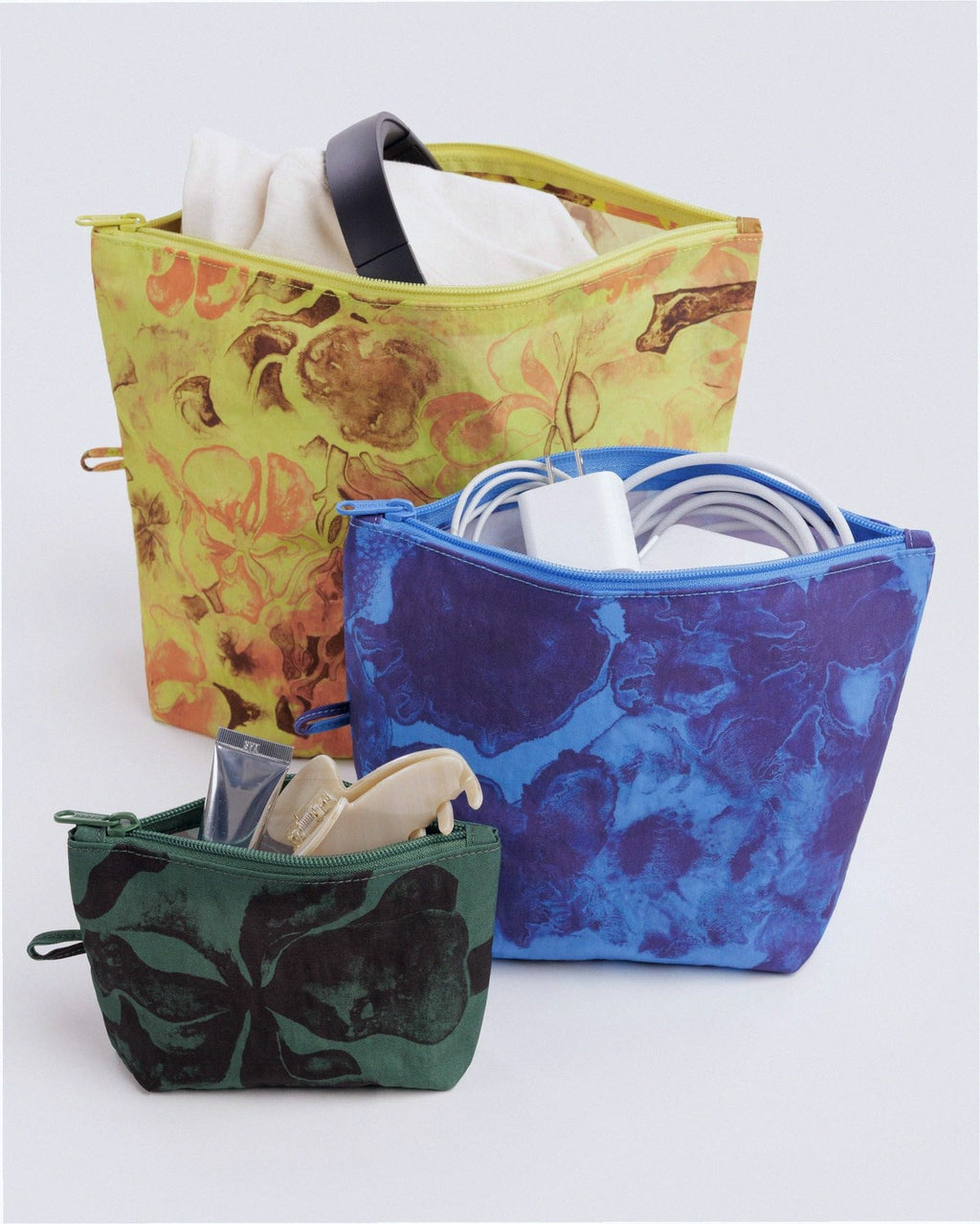 Go Pouch Set Travel Pouches - Ruth Asawa Mix
