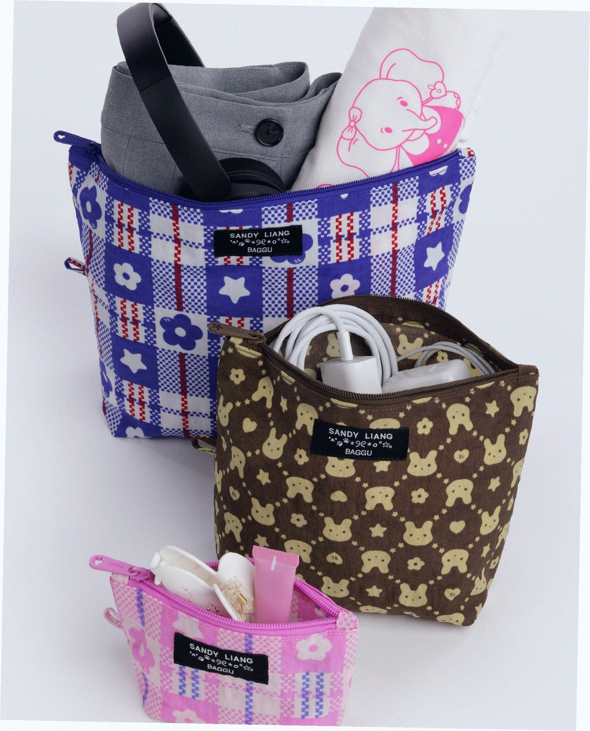 Go Pouch Set Travel Pouches - Sandy Liang