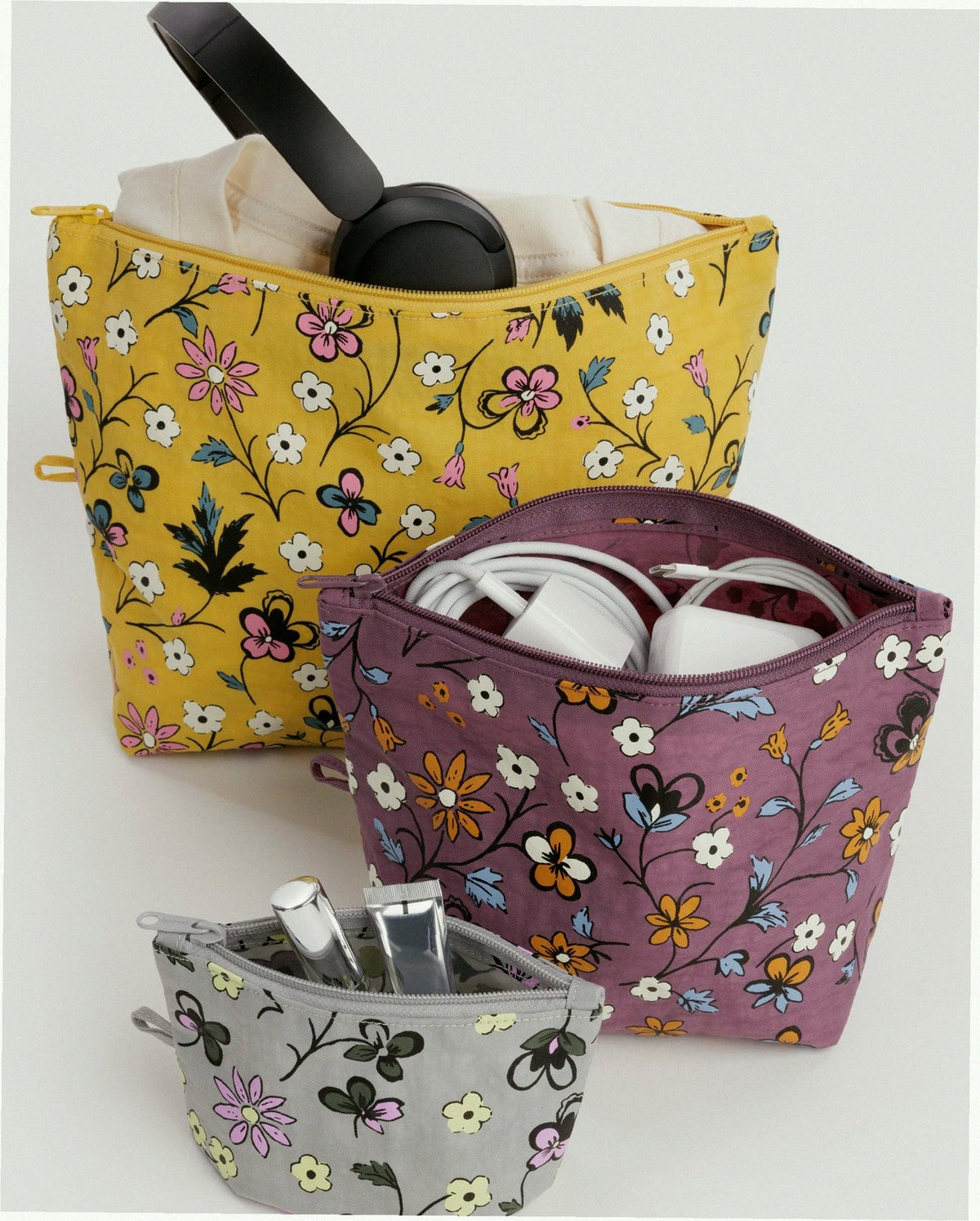 Go Pouch Set Travel Pouches - Wildwood Mix