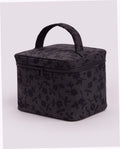 Large Cosmetic Case - Charcoal Ditsy Floral