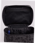 Large Cosmetic Case - Charcoal Ditsy Floral