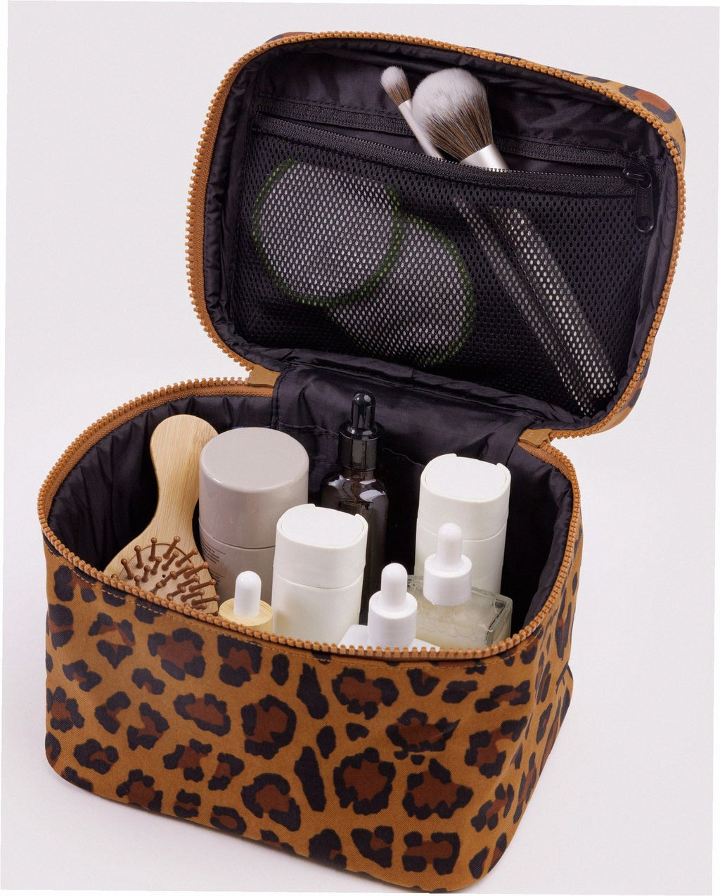 Large Cosmetic Case - Leopard